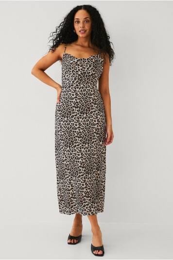 Vila - Maxikjole viRavenna Strap Ankle Dress - Brun