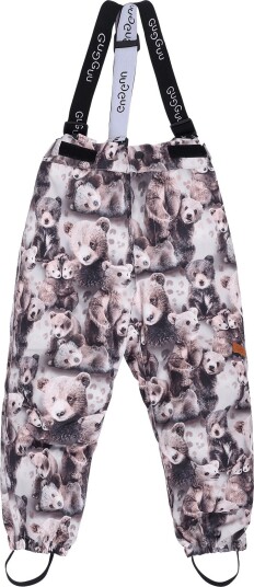 Gugguu Print Winter Pants - BEARS - 98