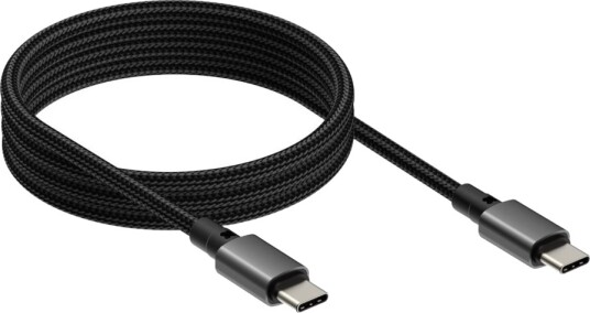 Vision Techconnect Usb-Kabel Usb-C Hann Til Usb-C Hann Usb 3.2 5 A 1 Magnetisk Svart