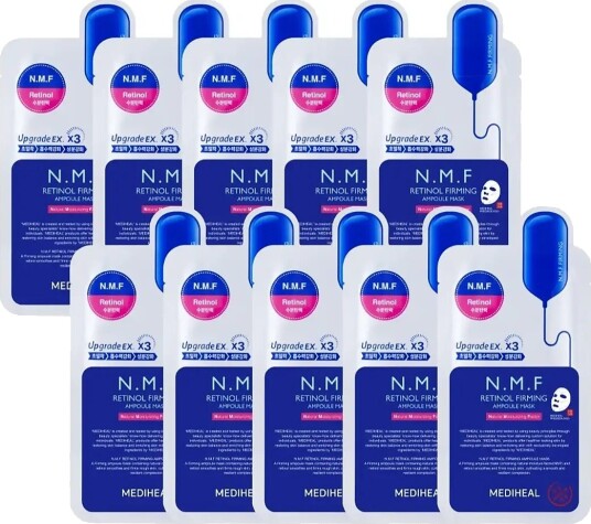 Mediheal Mediheal   Nmf Retinol Firming Ampoule Mask 10Pcs.   Nude   10 PCS