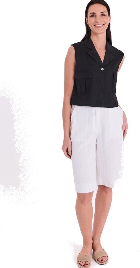 FREE/QUENT Fqlava Waistcoat   Black   XXL