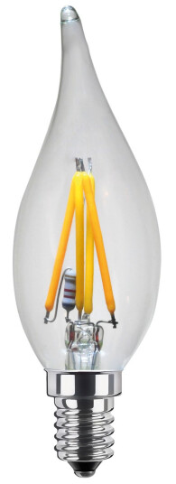 Segula Gmbh Mignon 2,7W DimToWarm 2900-2000K E14 Bent tip