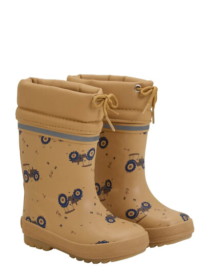 CeLaVi Thermal Wellies W. Lining - Beige - 29