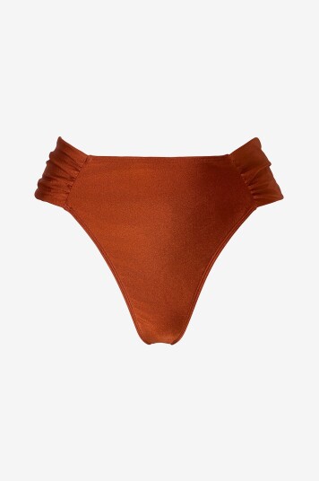 By Malina   Bikiniunderdel Tovere Cheeky High Rise   Messing
