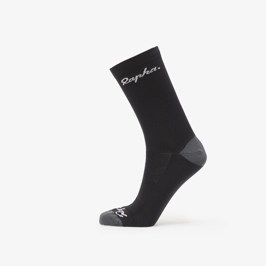 Sokker Rapha Logo Socks Black/ Dark Grey S