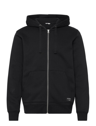 Björn Borg Centre Zip Hoodie - Black - XL Björn Borg Centre Zip Hoodie - Black - XL