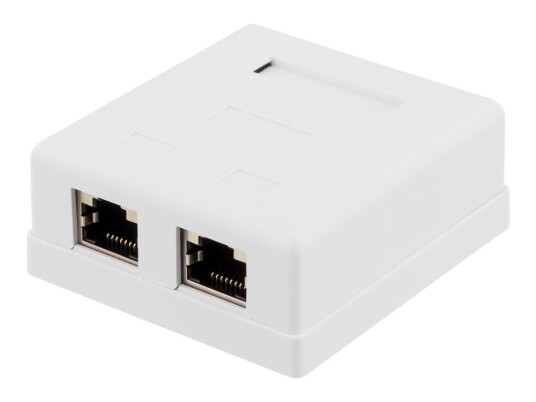Deltaco Vr-218 Overflatemonteringsboks For Nettverk Overflatemonterbar Cat 6 Ftp Rj-45 X 2 Hvit Deltaco Vr-218 Overflatemonteringsboks For Nettverk Overflatemonterbar Cat 6 Ftp Rj-45 X 2 Hvit