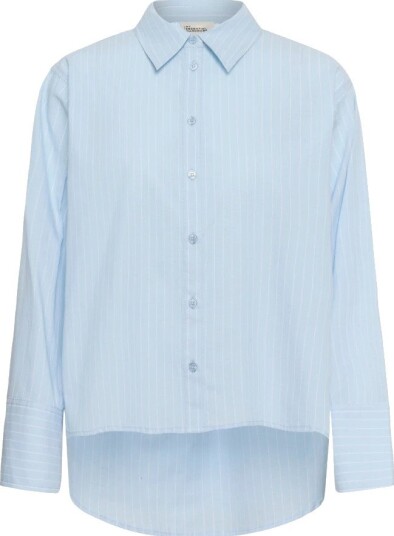 My Essential Wardrobe Dame Bluser & Skjorter Blå S,