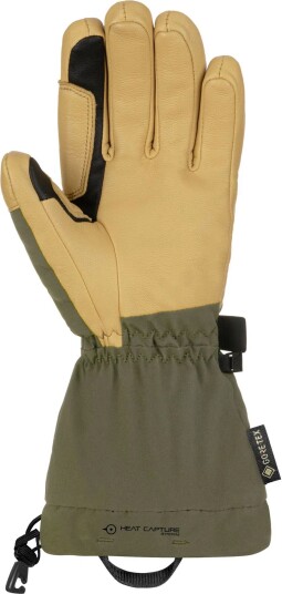 Reusch Discovery GTX TOUCH-TEC™ burnt olive/camel 7