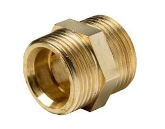 Wavin Messing Brystnippel 3/4" x 1/2" for Alupex Rør