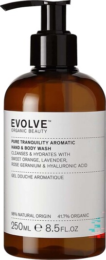 Evolve Organic Beauty Pure Tranquility Hand & Body Wash 250 ml
