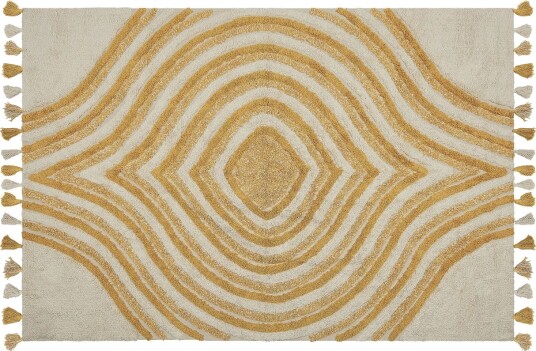 Bingol Ryeteppe 140x200 cm - Gul