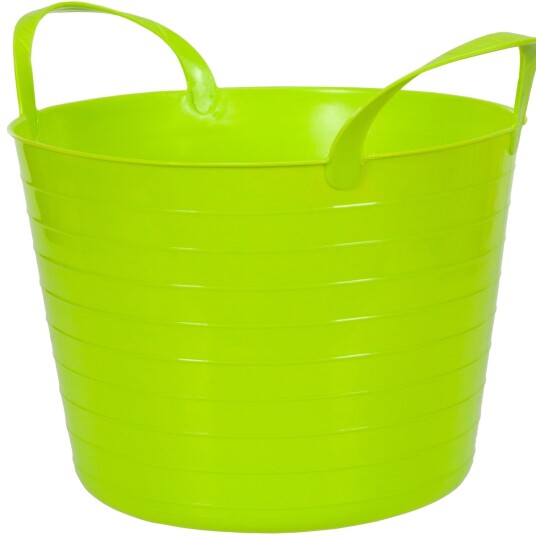 V trug Flexi 14l Lime