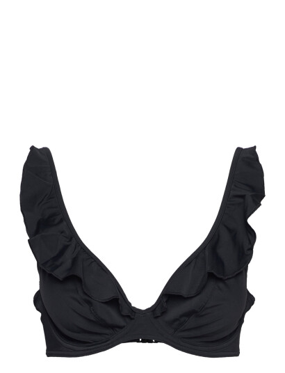 Freya Jewel Cove Uw High Apex Bikini Top 30 D - Black - E x 65