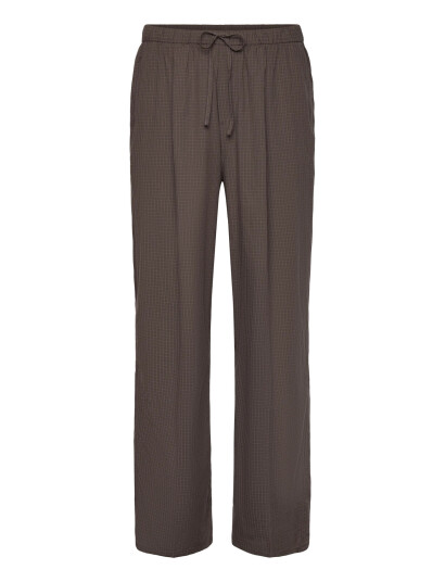 Weekday Loose Checked Trousers - Brown - 54 Weekday Loose Checked Trousers - Brown - 54