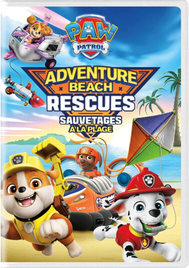 Paw Patrol: Adventure Beach Rescues DVD