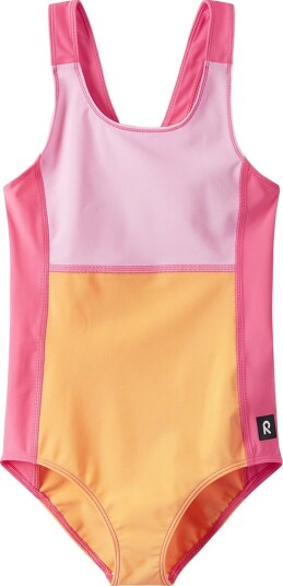 Reima Badedrakt Ulappa UV50+ Apricot Reima 12 år 152 Badetøy Oransje Rosa