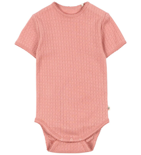 Konges Sløjd Body k/e Hullmønster Minnie Rosett 68 Kortermet body Rosa 62 Konges Sløjd Body k/e Hullmønster Minnie Rosett 68 Kortermet body Rosa 62