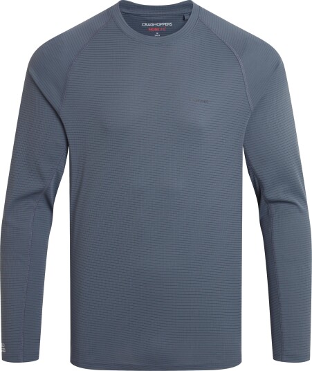 Craghoppers Men"s NosiLife SolarShield+ Long Sleeved T Shirt Dark Pewter M Craghoppers Men"s NosiLife SolarShield+ Long Sleeved T Shirt Dark Pewter M