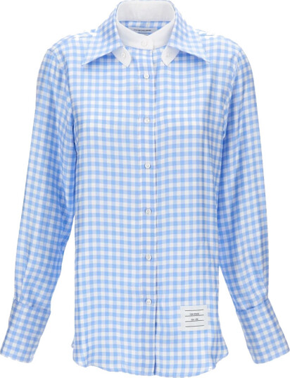 Thom Browne Dame Bluser & Skjorter Blå S,