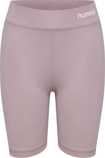 Hummel Sykkelhorts HmlJR Høyhus Sea Tåke Hummel 7 år (122) Shorts Beige Lilla