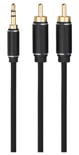 Dacota Mini Jack M RCA M 3 m svart