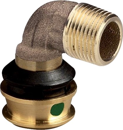 Viega Bøjning Med Sc 25Mm X 1" Nippel