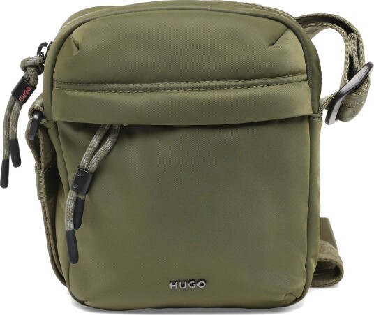 HUGO Ayden_New_Ns Khaki green ONE SIZE
