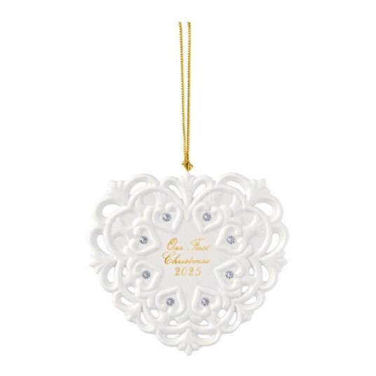 Villeroy & Boch Christmas Classic juletrepynt hjerte 9,5 cm Villeroy & Boch Christmas Classic juletrepynt hjerte 9,5 cm