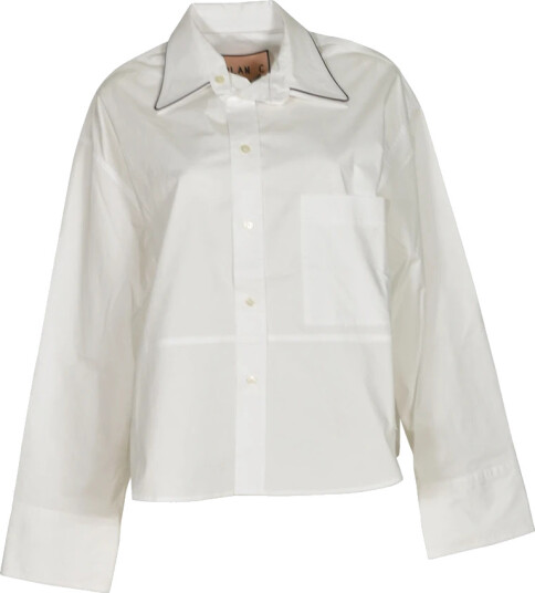 Plan C Dame Bluser & Skjorter Hvit M,