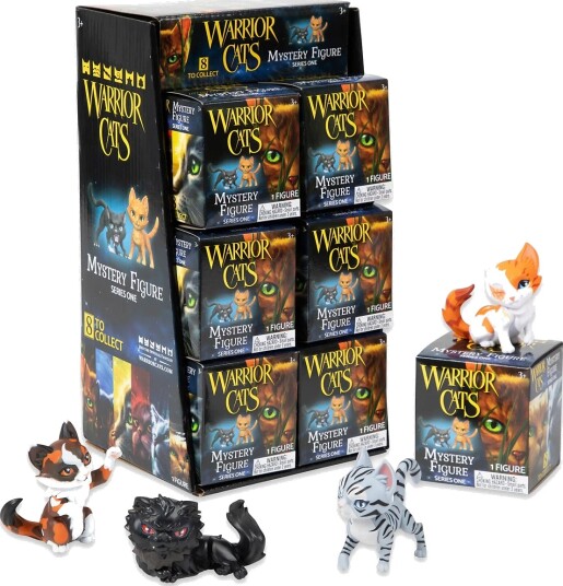 MAKI Warrior Cats Mystery Figures Asst. Multi/patterned ONE SIZE