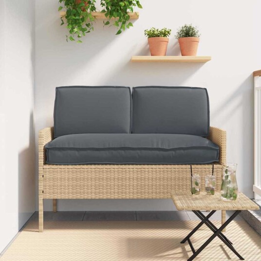 Putesett 3 pcs Antrasitt Oxford Stoff