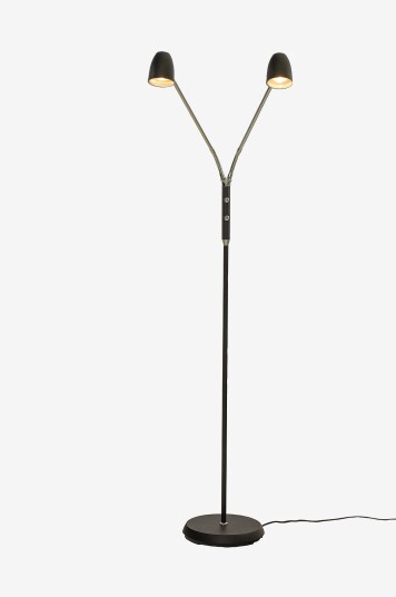Aneta Lighting   Gulvlampe SandneSvart