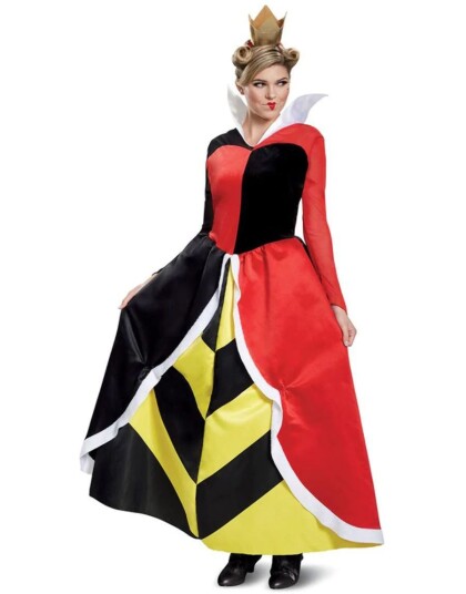 Queen of Hearts Lisensiert Disney Kostyme til Dame Medium Queen of Hearts Lisensiert Disney Kostyme til Dame Medium