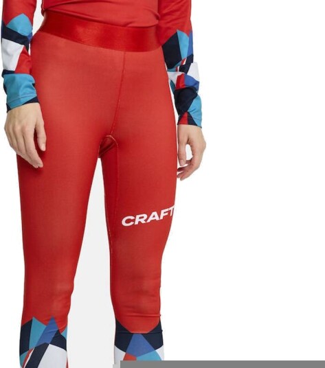 CRAFT NOR ADV Nordic Ski Club Tights Dame Blaze/Bright Red XXXL