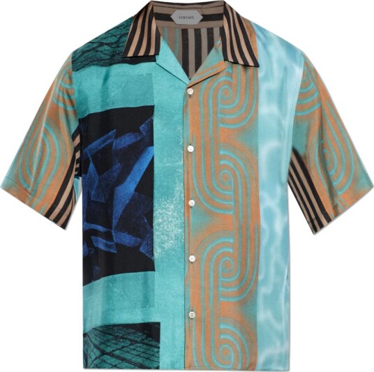 Versace Herre Skjorter Flerfarget 2XL,