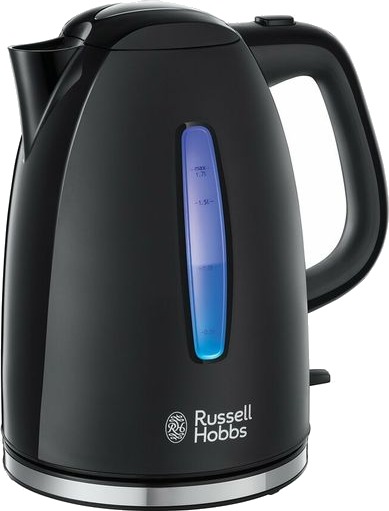 Russell Hobbs Textures Plus Vannkoker 2400W 1,7L Svart