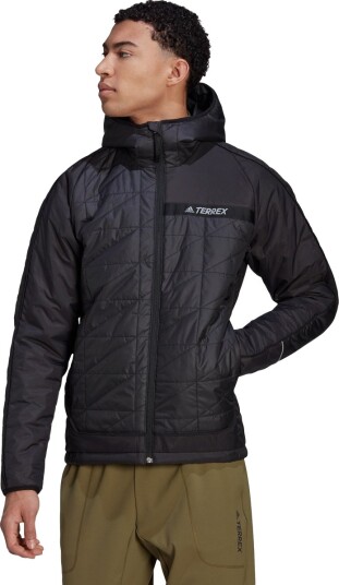 Adidas Men's Terrex Multi Insulated Hooded Jacket Sort M Man