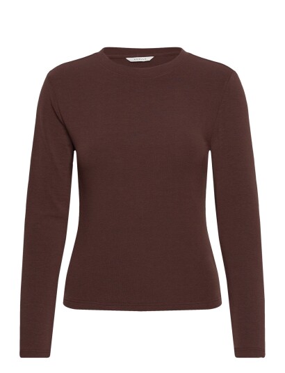 Noella Lidie Ls Top Brown XL