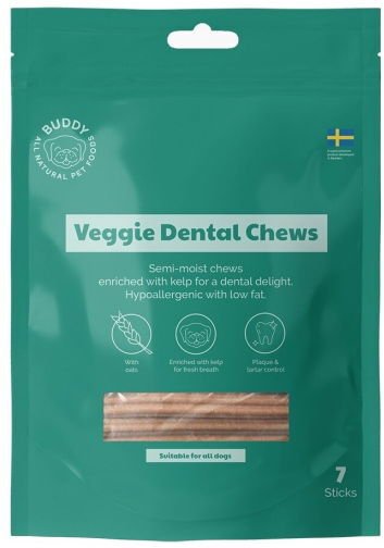Buddy Petfoods Buddy Vegetariskt Dentaltygg M