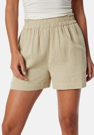 VILA Vilania High Waist shorts Feather Gray 40