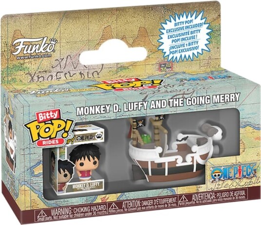 Funko Bitty POP! Luffy and The Going Merry actionfigur