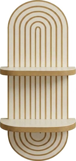 Drelor vegghylle 20x70 cm - Hvit