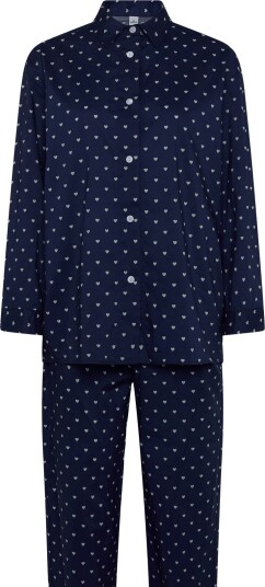 Becksöndergaard Hearts Pyjamas Set NAVY/OFF WHITE L