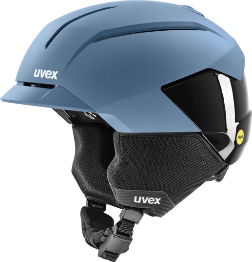 Uvex Levitate MIPS, Skihjelm, Stone Blue/Black Matt 54-58cm