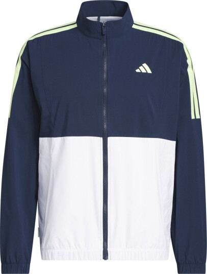 Adidas Btc Windbreaker Hvit Blå Golfjakke herre WhiteCollegiateNavy Medium