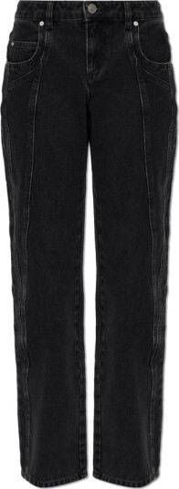 Marant étoile Dame Jeans Svart S,