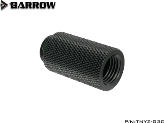 Barrow G1/4 MF 30 skjøte svart TNYZ G30 b