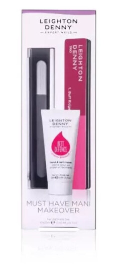 Leighton Denny Must Have Mani Makover behandlingskit Negler 3 produkter Leighton Denny Must Have Mani Makover behandlingskit Negler 3 produkter