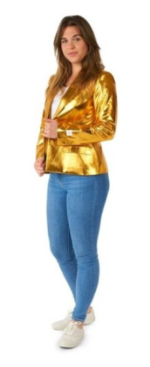 Groovy Gold Blazer